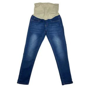 🌿Bella Vida Maternity Super Soft Dark Wash Skinny Jeans [LM]🌿